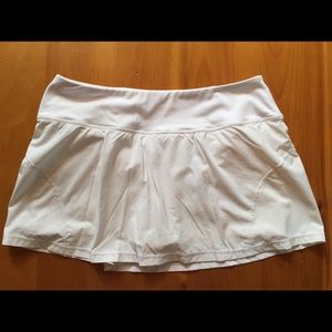 Zella Tennis Skirt - White - Large